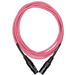 CASCHA Standaard Line Microfoonkabel (XLR), roze, 2 m CASCHA Standaard Line Microfoonkabel (XLR), roze, 2 m