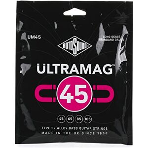 Rotosound Snaren voor Elektrische Bas ULTRAMAG 52 ALLOY ROUNDWOUND 4-Snaren UM45 Standard 45-105 Rotosound Snaren voor Elektrische Bas ULTRAMAG 52 ALLOY ROUNDWOUND 4-Snaren UM45 Standard 45-105