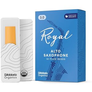 D'Addario Royal Altsaxofoon rieten, Sterkte 3, 10 stuks D'Addario Royal Altsaxofoon rieten, Sterkte 3, 10 stuks