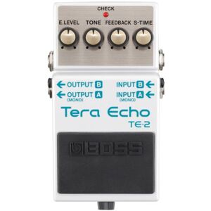 Boss TE-2 Terra Echo Nexrt Generation Ambience Compact Pedal Boss TE-2 Terra Echo Nexrt Generation Ambience Compact Pedal