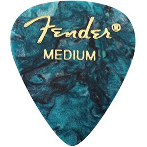 Fender 351 Vorm Premium Picks Oceaan Turkoois Medium 12 Count Pack Fender 351 Vorm Premium Picks Oceaan Turkoois Medium 12 Count Pack