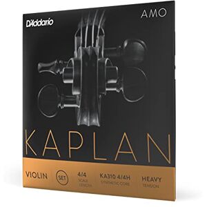 D'Addario Kaplan Amo vioolsnaren volledige set KA310 4/4H vioolsnaren 4/4 schaal, hoge spanning D'Addario Kaplan Amo vioolsnaren volledige set KA310 4/4H vioolsnaren 4/4 schaal, hoge spanning