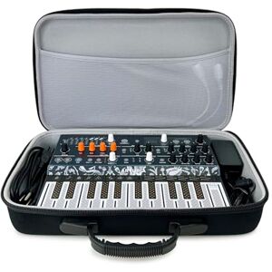 Analog Cases Analoge koffers PULSE Case voor Arturia MiniLab/MicroFreak/MicroBrute of soortgelijke midi-controllers (draagtas gemaakt van duurzaam gegoten EVA/nylon, met stevige rubberen draaggreep), Zwart Analog Cases Analoge koffers PULSE Case voor Arturia MiniLab/MicroFreak/MicroBrute of soortgelijke midi-controllers (draagtas gemaakt van duurzaam gegoten EVA/nylon, met stevige rubberen draaggreep), Zwart