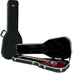 Gator Cases Deluxe ABS gevormde koffer voor SG stijl elektrische gitaren (GC-SG) Gator Cases Deluxe ABS gevormde koffer voor SG stijl elektrische gitaren (GC-SG)