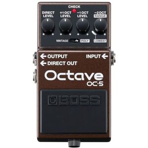Boss OC-5 Octave Guitar en Bass Effect Pedal met Vintage en Poly Modes plus 5 jaar garantie Boss OC-5 Octave Guitar en Bass Effect Pedal met Vintage en Poly Modes plus 5 jaar garantie