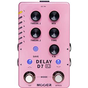 MOOER D7DELAYX2 Pedale Delay MOOER D7DELAYX2 Pedale Delay