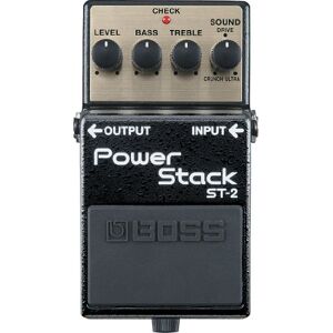 Boss ST-2 Power Stack Guitar Overdrive Pedal, een brede waaier klanken van vintage crunch tot moderne ultra high-gain distortion Boss ST-2 Power Stack Guitar Overdrive Pedal, een brede waaier klanken van vintage crunch tot moderne ultra high-gain distortion