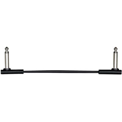 CASCHA Advanced Line Patch Cable Flat, Zwart, 10cm CASCHA Advanced Line Patch Cable Flat, Zwart, 10cm