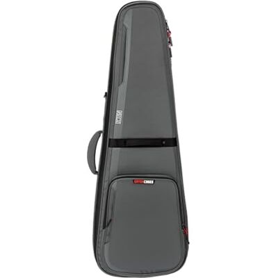 Gator Cases G-ICONELECTRIC-GRY ICON-serie tas voor Dreadnought Gator Cases G-ICONELECTRIC-GRY ICON-serie tas voor Dreadnought