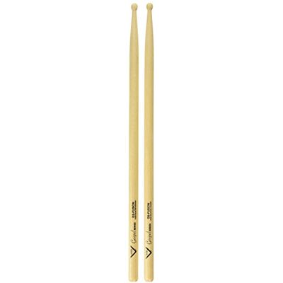 Vater Percussion Drumsticks American Hickory Gospel 5B VGS5BW Gospel 5B Wood Tip – 16,5 inch / 41,91 cm – American Hickory – bolvormige tip Vater Percussion Drumsticks American Hickory Gospel 5B VGS5BW Gospel 5B Wood Tip – 16,5 inch / 41,91 cm – American Hickory – bolvormige tip