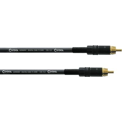 Cordial S/PDIF Interfacekabel 3 m Rean stekker, CPDS 3 CC Kabel Cordial S/PDIF Interfacekabel 3 m Rean stekker, CPDS 3 CC Kabel