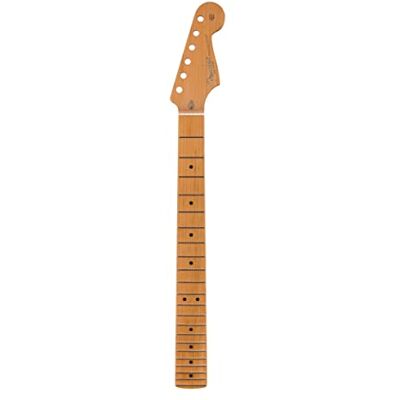 Fender American Pro II Strat hals, 22 smalle lange frets, 9,5 inch, geroosterde esdoorn Fender American Pro II Strat hals, 22 smalle lange frets, 9,5 inch, geroosterde esdoorn