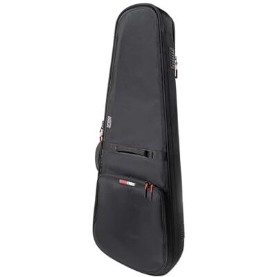 Gator Cases ICON serie Premium weerbestendige gigbag voor semi-hollow stijl gitaren met TSA bagageslot-vriendelijke Ritstrekkers (G-ICON335) Gator Cases ICON serie Premium weerbestendige gigbag voor semi-hollow stijl gitaren met TSA bagageslot-vriendelijke Ritstrekkers (G-ICON335)
