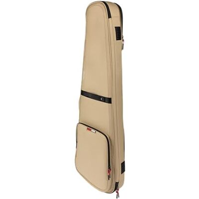 Gator Cases G-ICONBASS-KHK ICON-serie tas voor basgitaren Ka Gator Cases G-ICONBASS-KHK ICON-serie tas voor basgitaren Ka