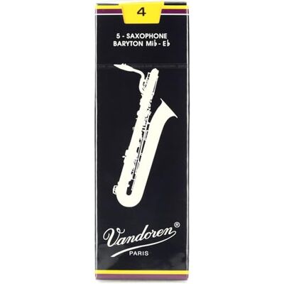 Vandoren riet Baritonsax Traditionele spoorbreedte: 4 Vandoren riet Baritonsax Traditionele spoorbreedte: 4