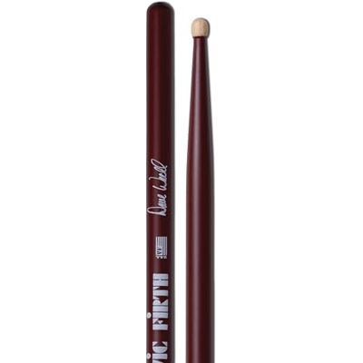 Vic Firth Drumstokken uit de Signature-serie Dave Weckl American Hickory houten vatpunt gelakt Vic Firth Drumstokken uit de Signature-serie Dave Weckl American Hickory houten vatpunt gelakt