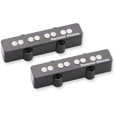 Seymour Duncan Quarter Pound 4-String Jazz Bass Pickup Set Zwart Seymour Duncan Quarter Pound 4-String Jazz Bass Pickup Set Zwart