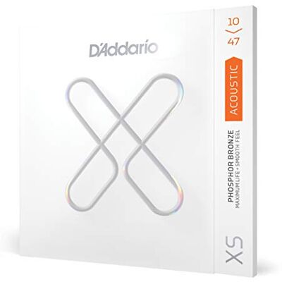 D'Addario XS Phosphor Bronze Akoestische Gitaarsnaren 10-47 D'Addario XS Phosphor Bronze Akoestische Gitaarsnaren 10-47