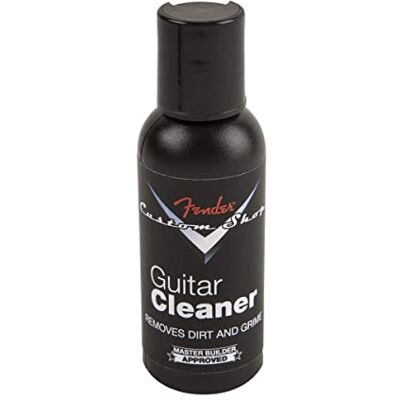 Fender Custom Shop Gitaar Polish & Reiniger, Carnauba Wax, 59ml Verwijdert vuil, aanslag en vingerafdrukken, veilig voor alle afwerkingen, formule met carnaubawas, gitaarverzorging, 59 ml Fender Custom Shop Gitaar Polish & Reiniger, Carnauba Wax, 59ml Verwijdert vuil, aanslag en vingerafdrukken, veilig voor alle afwerkingen, formule met carnaubawas, gitaarverzorging, 59 ml