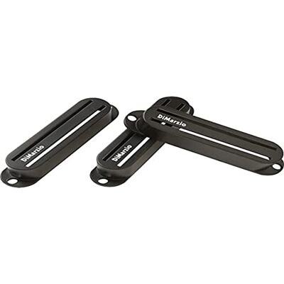 DiMarzio DM 2002BK Fast Track™ PU Cover Black Set/3 DiMarzio DM 2002BK Fast Track™ PU Cover Black Set/3