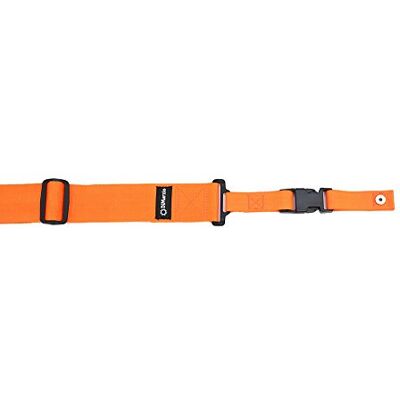 DiMarzio DD2200OR Cliplock gitaarband oranje DiMarzio DD2200OR Cliplock gitaarband oranje
