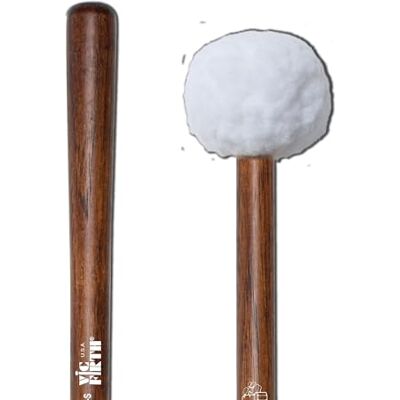 Vic Firth Corpsmaster® Series Bass Drum Mallet Small Head Soft Vic Firth Corpsmaster® Series Bass Drum Mallet Small Head Soft