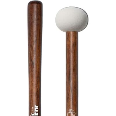 Vic Firth Corpsmaster® Series Bass Drum Mallet Medium Head Hard Vic Firth Corpsmaster® Series Bass Drum Mallet Medium Head Hard