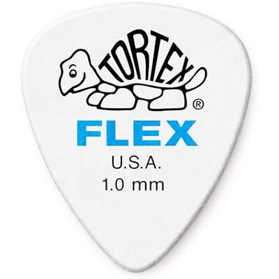 Dunlop 428P1.0 Tortex Flex Standard 1.0 Mm Pack/12 Dunlop 428P1.0 Tortex Flex Standard 1.0 Mm Pack/12