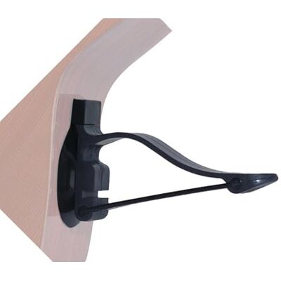 GEWA Efel gitaarsteun zwart – ergonomische gitaarsteun voor concert- en akoestische gitaar – met zuignop – licht en compact – incl. beschermfolie GEWA Efel gitaarsteun zwart – ergonomische gitaarsteun voor concert- en akoestische gitaar – met zuignop – licht en compact – incl. beschermfolie