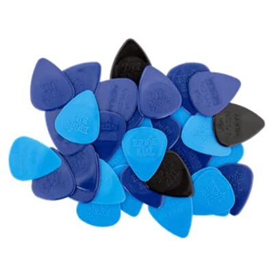 Ernie Ball Mixed Thickness Nylon Picks (Thin, Medium, Heavy) bag of 50 Ernie Ball Mixed Thickness Nylon Picks (Thin, Medium, Heavy) bag of 50