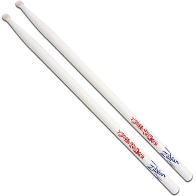 Zildjian Travis Barker Hickory Sticks wit Finish, Wood Tip Zildjian Travis Barker Hickory Sticks wit Finish, Wood Tip