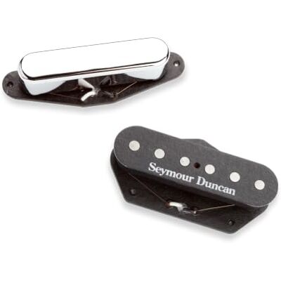 Seymour Duncan Microfoon STS-2 Hot Tele, Kit, zwart Directe vervangende pickup, geschikt voor standaard pickuphouders, voor toon-upgrades en reparaties Seymour Duncan Microfoon STS-2 Hot Tele, Kit, zwart Directe vervangende pickup, geschikt voor standaard pickuphouders, voor toon-upgrades en reparaties