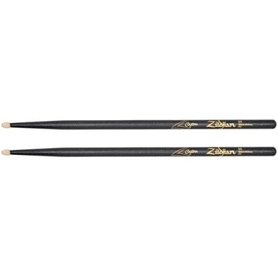 Zildjian Z Custom LE Drumstick 5A Zwart Chroma, Houten Tip Zildjian Z Custom LE Drumstick 5A Zwart Chroma, Houten Tip