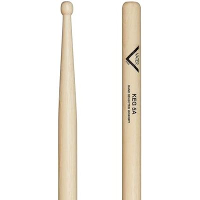 Vater 1 Paar Keg 5A (Houten Punt) American Hickory Drumsticks VHK5AW Vater 1 Paar Keg 5A (Houten Punt) American Hickory Drumsticks VHK5AW