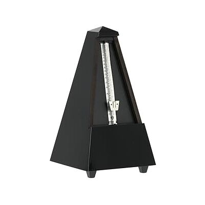 Wittner Metronoom Taktell Piramidevorm Systeem Maelzel Serie 800 Massief houten behuizing Zonder bel Zwart hoogglans Mechanisch opwindbaar Geen batterijen nodig Made in Germany Wittner Metronoom Taktell Piramidevorm Systeem Maelzel Serie 800 Massief houten behuizing Zonder bel Zwart hoogglans Mechanisch opwindbaar Geen batterijen nodig Made in Germany