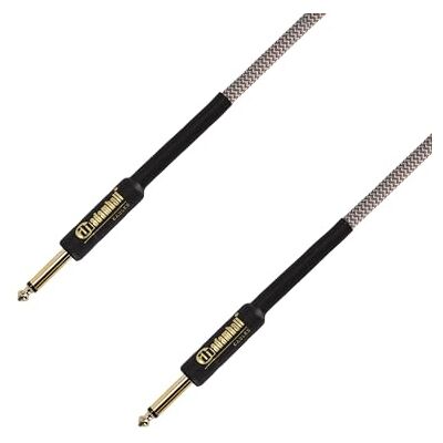 Adam Hall 4 Star instrumentenkabel nylon mantel jack TS, bruin, 6 m Adam Hall 4 Star instrumentenkabel nylon mantel jack TS, bruin, 6 m