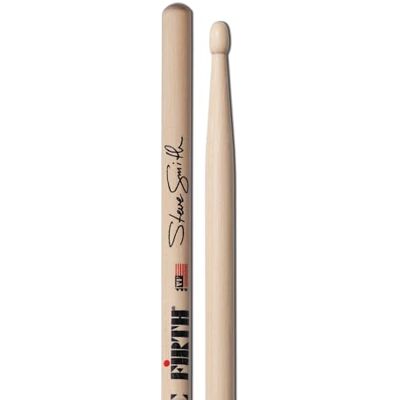 Vic Firth Signature Series Drumsticks Steve Smith American Hickory Wood Tip Vic Firth Signature Series Drumsticks Steve Smith American Hickory Wood Tip