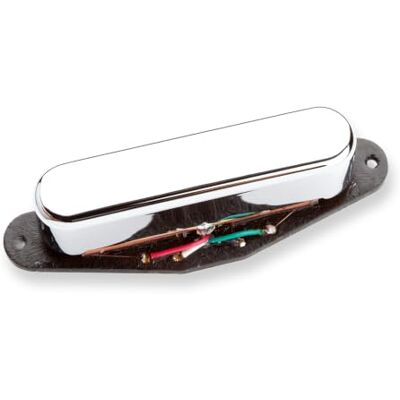 Seymour Duncan STK-T1N Humbucker Single Size Vintage Stack Tele-pickup voor elektrische gitaar, zwart Seymour Duncan STK-T1N Humbucker Single Size Vintage Stack Tele-pickup voor elektrische gitaar, zwart