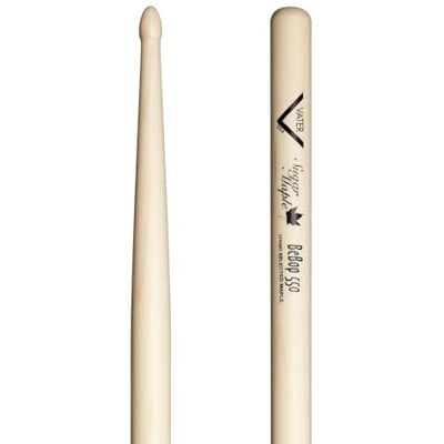 Vater Percussion Drumsticks Sugar Maple BeBop 550 VSMBB550 BeBop 550 – 16 inch / 40,64 cm – Sugar Maple – druppeltip – kleine diameter Vater Percussion Drumsticks Sugar Maple BeBop 550 VSMBB550 BeBop 550 – 16 inch / 40,64 cm – Sugar Maple – druppeltip – kleine diameter