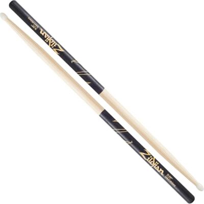 Zildjian 7A Hickory drumsticks – nylon tip – Black Dip Zildjian 7A Hickory drumsticks – nylon tip – Black Dip