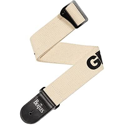 D'Addario Beatles Get Back Katoenen gitaarband, zwart D'Addario Beatles Get Back Katoenen gitaarband, zwart