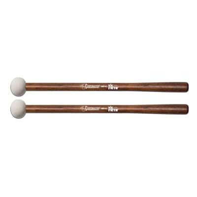 Vic Firth Corpsmaster® Series Bass Drum Mallet Small Head Hard Vic Firth Corpsmaster® Series Bass Drum Mallet Small Head Hard