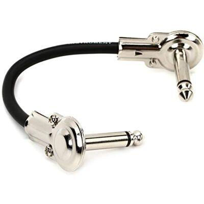Hosa Tech IRG-100.5 6 "Low Profile Rechte hoek naar dezelfde gitaar patchkabel Hosa Tech IRG-100.5 6 "Low Profile Rechte hoek naar dezelfde gitaar patchkabel