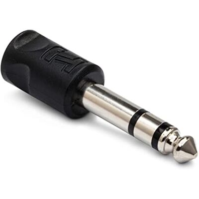 Hosa Tech GPM-103 3,5 mm TRS naar 1/4" TRS-adapter Hosa Tech GPM-103 3,5 mm TRS naar 1/4" TRS-adapter