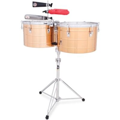 Latin Percussion LP Timbales Tito Puente Thunder Timbs Brons 15"/16" LP258-BZ Latin Percussion LP Timbales Tito Puente Thunder Timbs Brons 15"/16" LP258-BZ