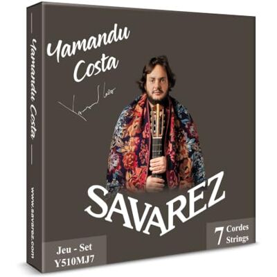 Savarez gitaarsnaren Yamandu Costa Signature 7-snarige gitaarspel Savarez gitaarsnaren Yamandu Costa Signature 7-snarige gitaarspel