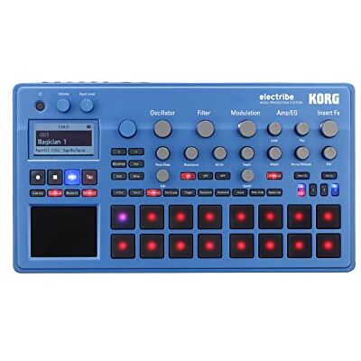 Korg EMX2 Electribe muziekproductiestation blauw Korg EMX2 Electribe muziekproductiestation blauw