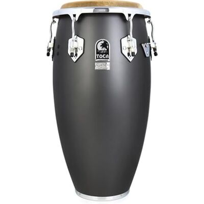 TOCA Conga Custom Deluxe 12 1/2” Tumba, Mat Grijs TOCA Conga Custom Deluxe 12 1/2” Tumba, Mat Grijs
