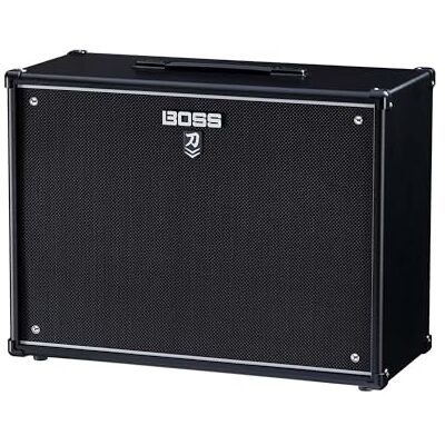 Boss Katana Cabinet 212 Speaker Cabinet voor de Katana-Head Amplifier Maximum Klankperformance & Robuuste Stevigheid Twee Custom 12-Inch Speakers Afhneembaar Achterpaneel 150-Watt Vermogen Boss Katana Cabinet 212 Speaker Cabinet voor de Katana-Head Amplifier Maximum Klankperformance & Robuuste Stevigheid Twee Custom 12-Inch Speakers Afhneembaar Achterpaneel 150-Watt Vermogen