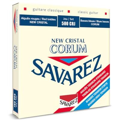 Savarez New Cristal Corum 500CRJ snarenset voor concertgitaar Savarez New Cristal Corum 500CRJ snarenset voor concertgitaar